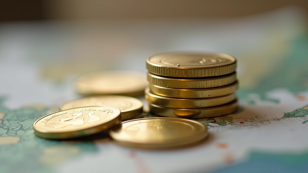 Euro monētas uz laimes virsmas, finanšu stabilitātes simbols